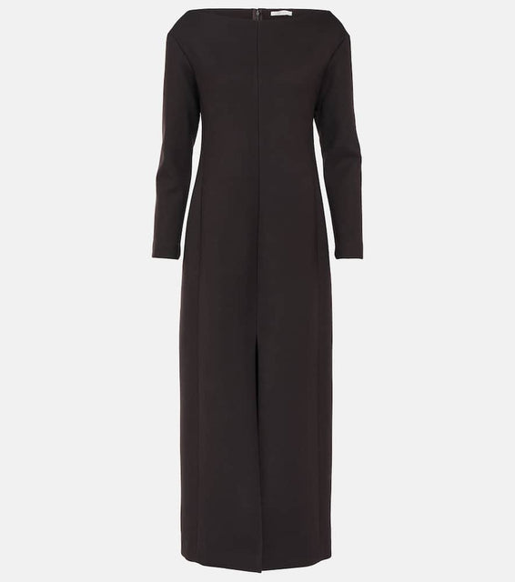 The Row Reysha wool-blend maxi dress