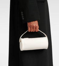 The Row Round '90s leather shoulder bag