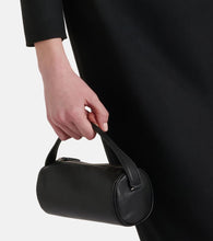 The Row Round '90s leather tote bag