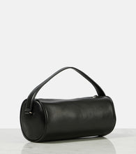 The Row Round '90s leather tote bag
