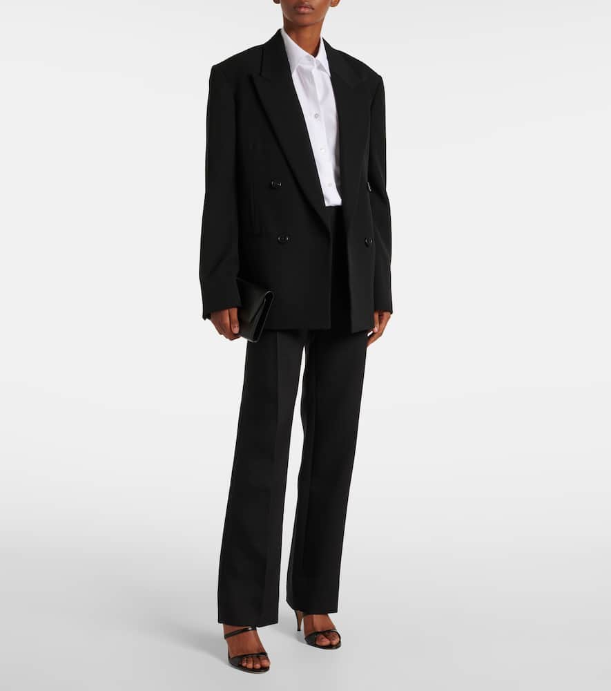 The Row Sandon double-breasted wool blazer
