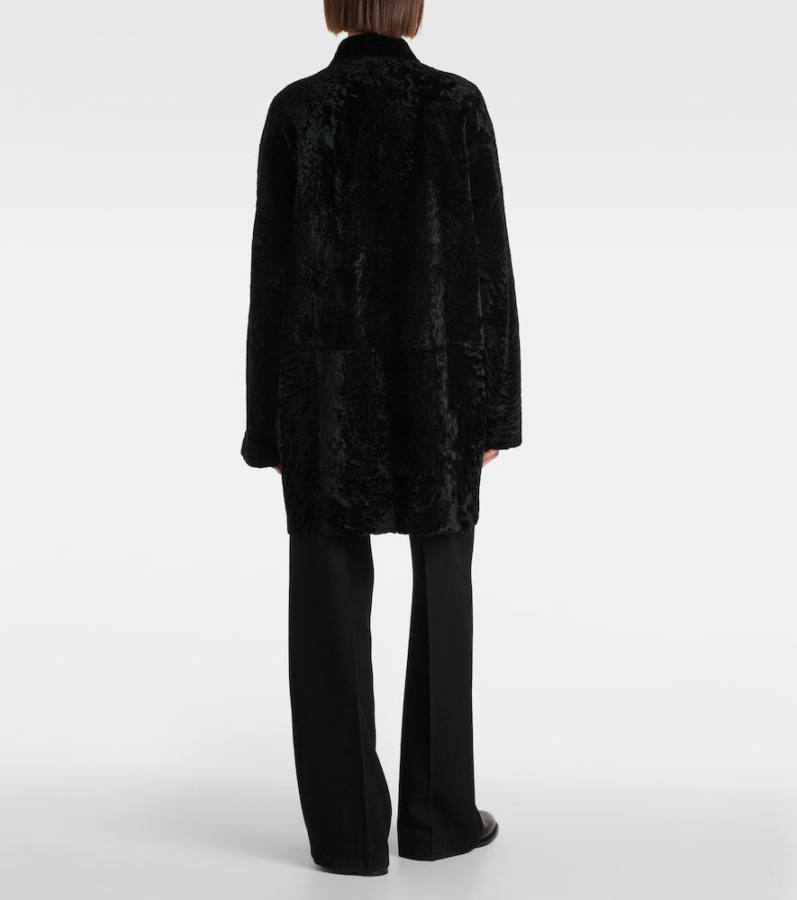 The Row Sheeran shearling coat