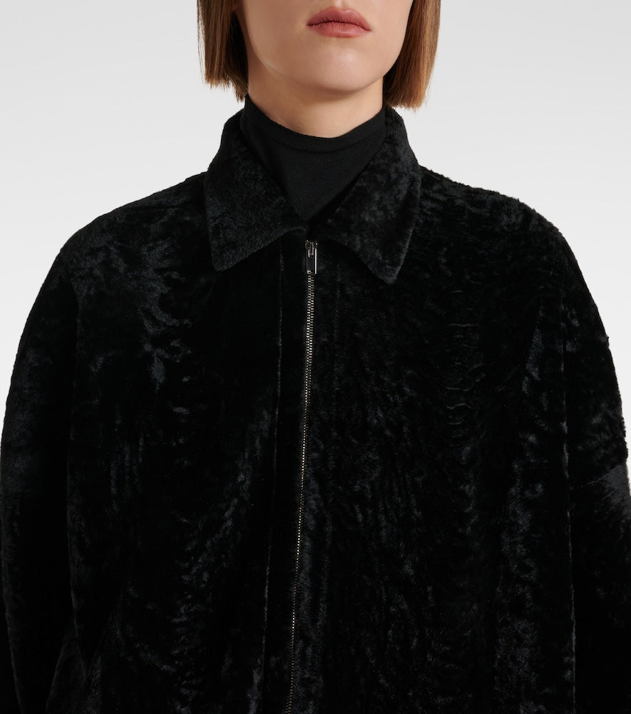 The Row Sheeran shearling coat