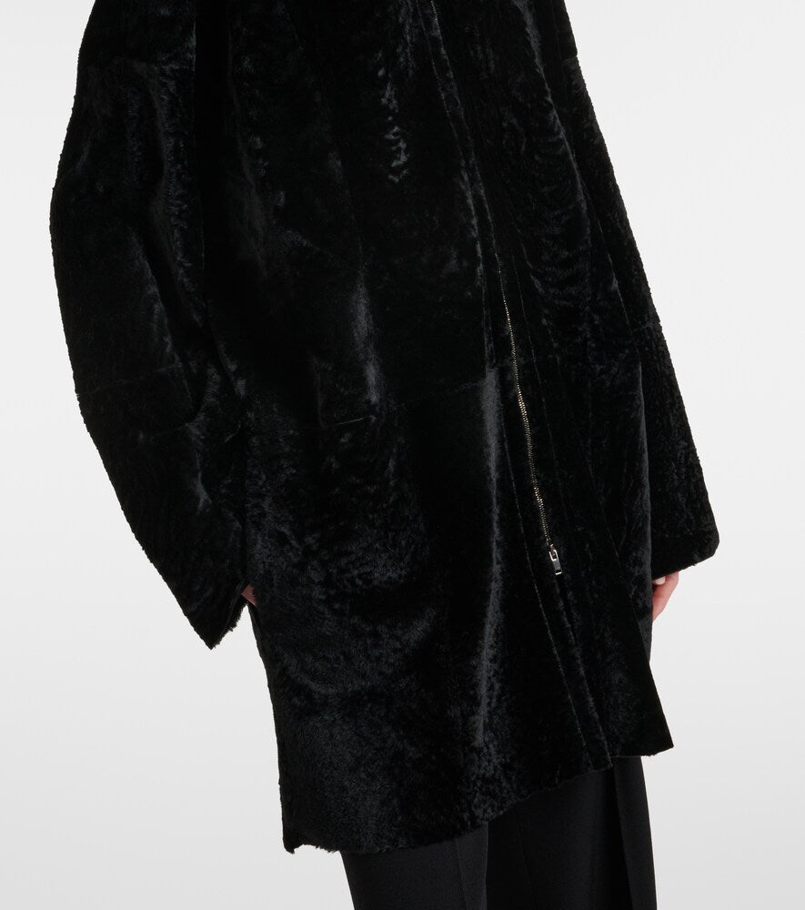 The Row Sheeran shearling coat