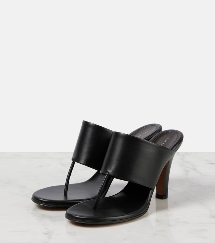 The Row Signum leather mules