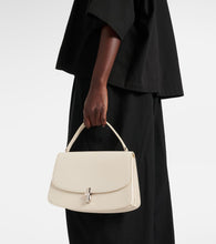 The Row Sofia 10.00 leather shoulder bag