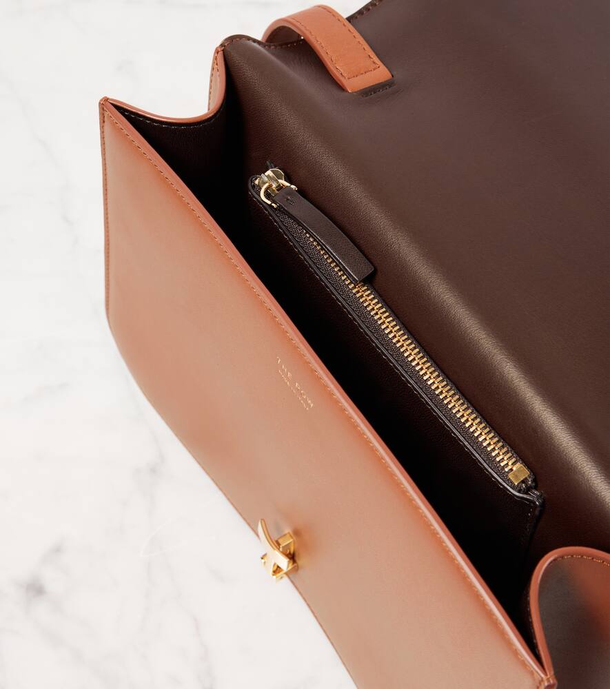 The Row Sofia leather shoulder bag