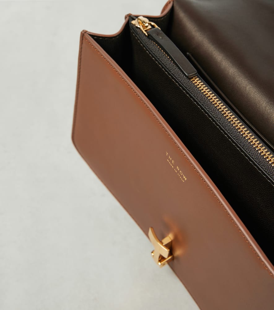 The Row Sofia leather shoulder bag