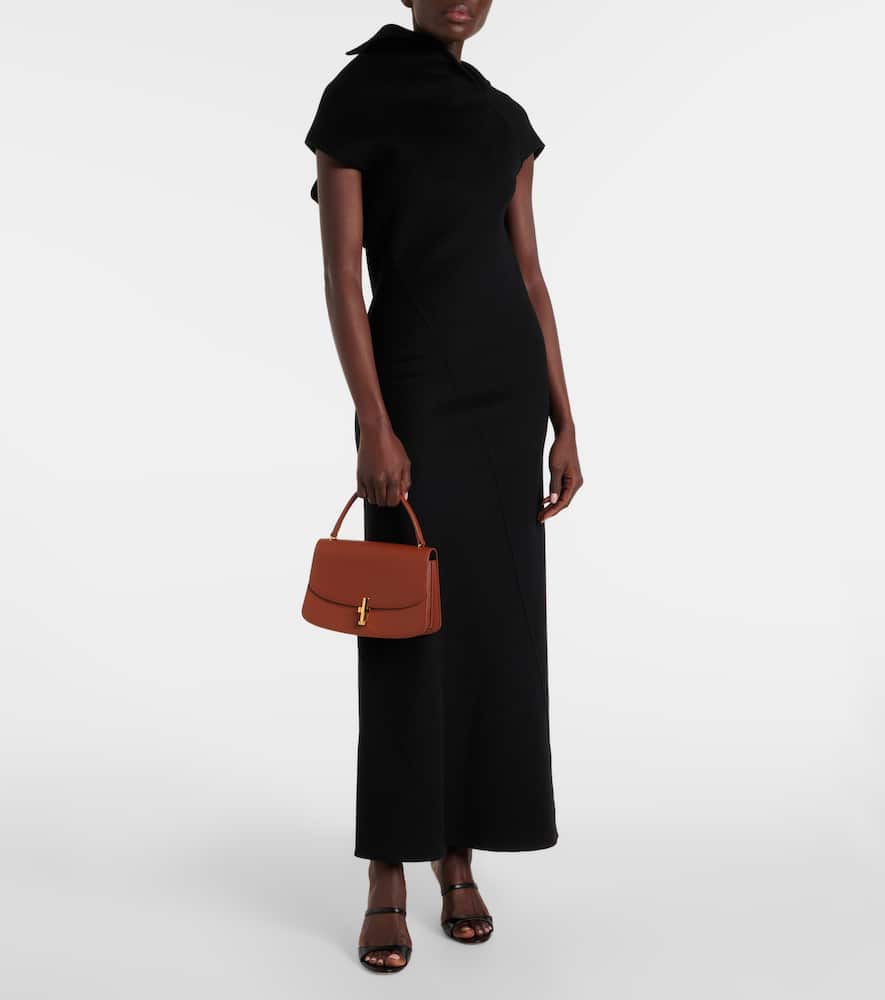 The Row Sofia leather shoulder bag