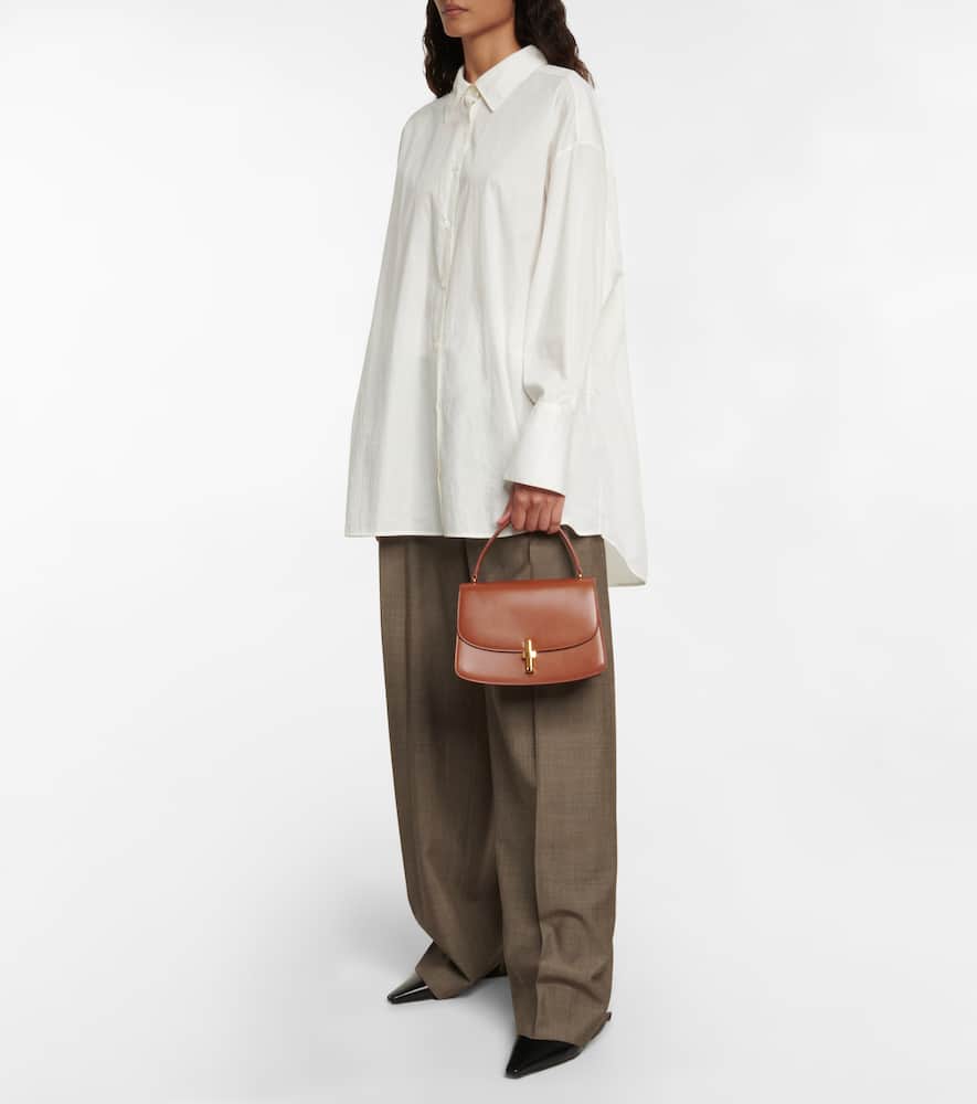The Row Sofia leather tote