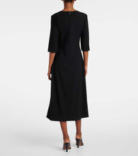 The Row Solene wool-blend midi dress