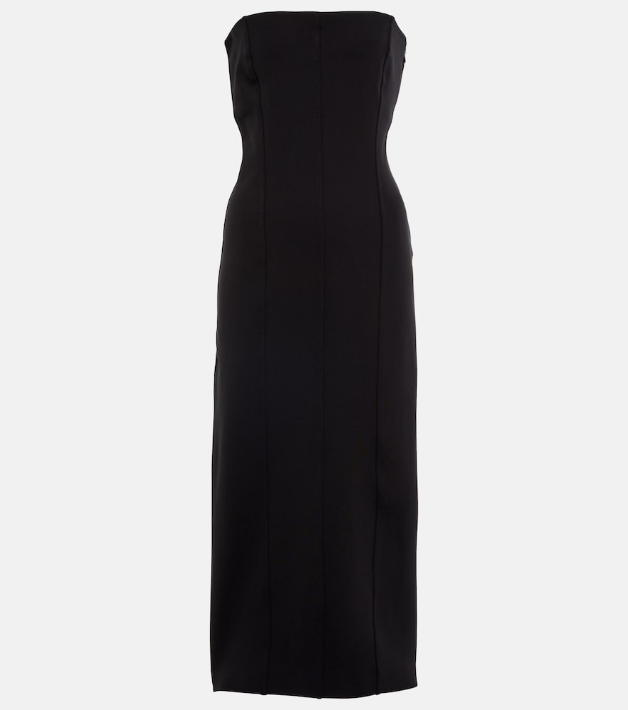 The Row Strapless midi dress. The Row 无肩带中长连衣裙
