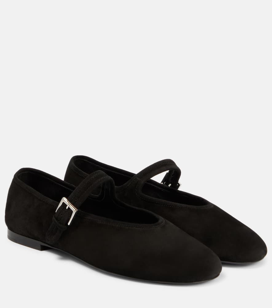 The Row Suede ballet flats - The Row 麂皮芭蕾平底鞋