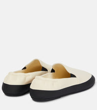 The Row Tech leather loafers