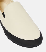 The Row Tech leather loafers