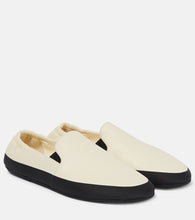 The Row Tech leather loafers