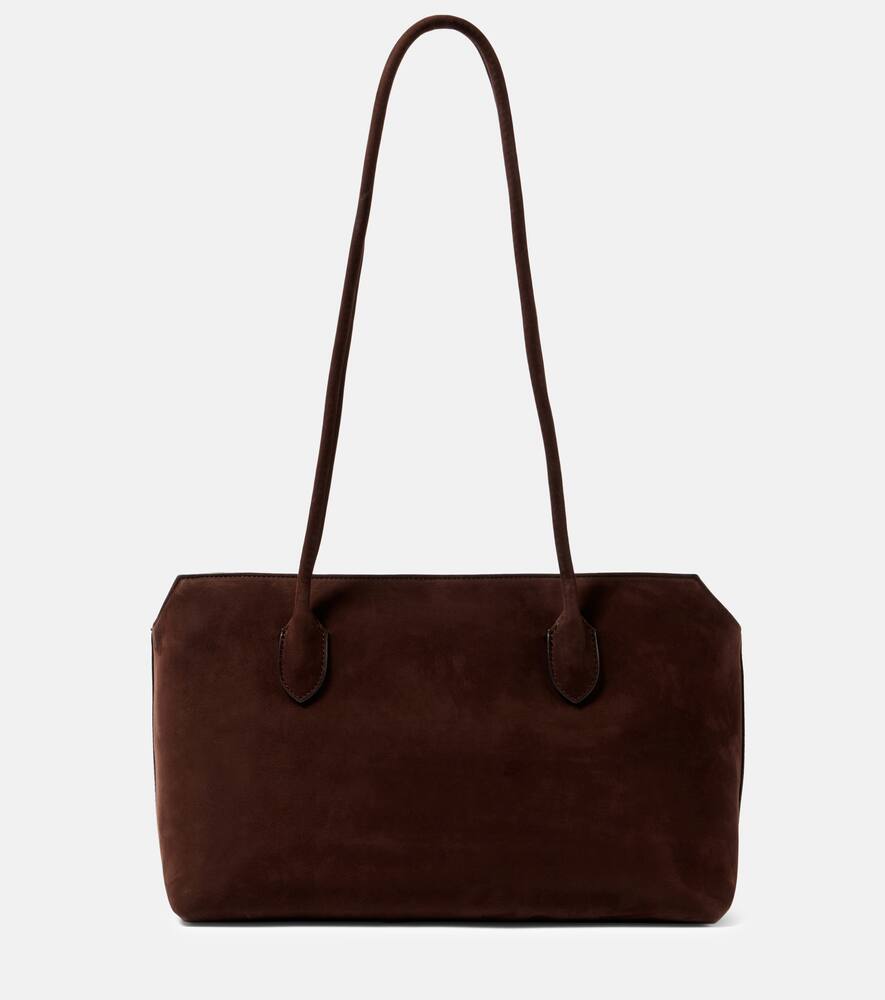 The Row Terrasse suede shoulder bag. Shop The Row Shoulder Bags for women now.