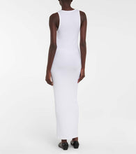 The Row Tikea ribbed-knit maxi dress