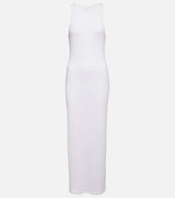 The Row Tikea ribbed-knit maxi dress