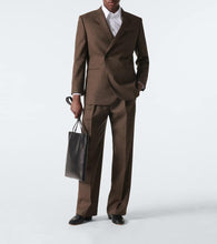 The Row Toyo wool serge suit jacket