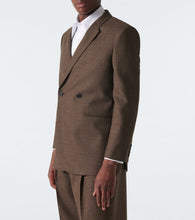 The Row Toyo wool serge suit jacket