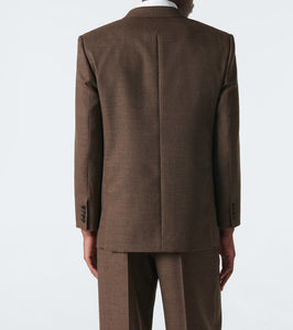 The Row Toyo wool serge suit jacket