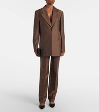 The Row Vermont mohair and wool blazer