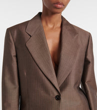 The Row Vermont mohair and wool blazer