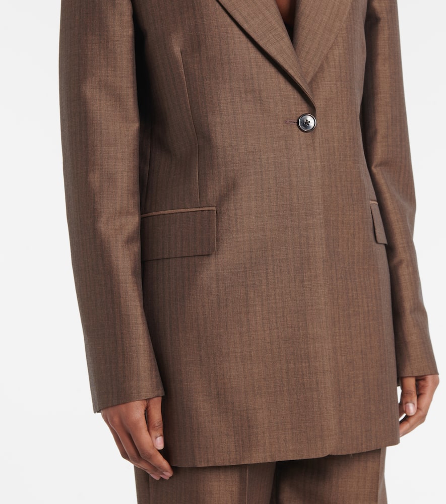 The Row Vermont mohair and wool blazer