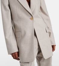 The Row Vermont wool and cashmere blazer