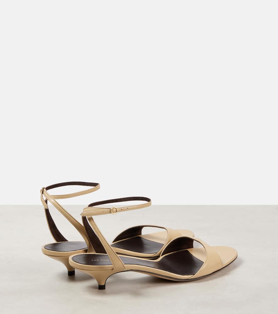 The Row Vika 35 leather sandals