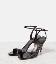 The Row Vika 80 leather sandals
