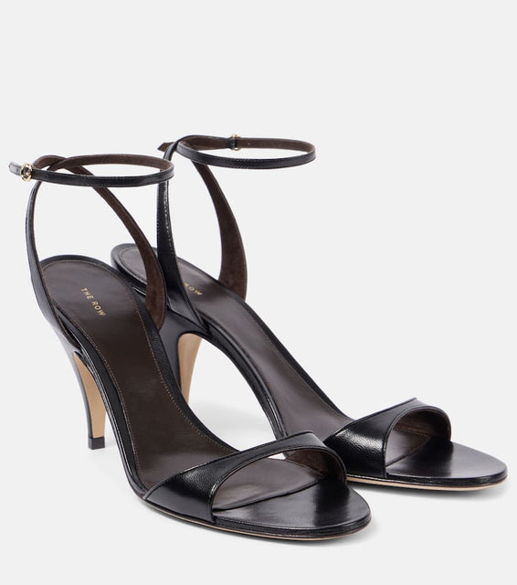 The Row Vika 80 leather sandals