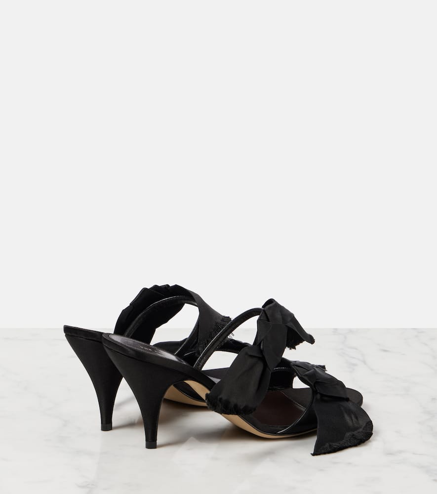 The Row Vika satin sandals