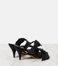 The Row Vika satin sandals