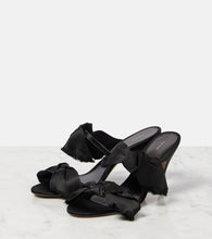 The Row Vika satin sandals