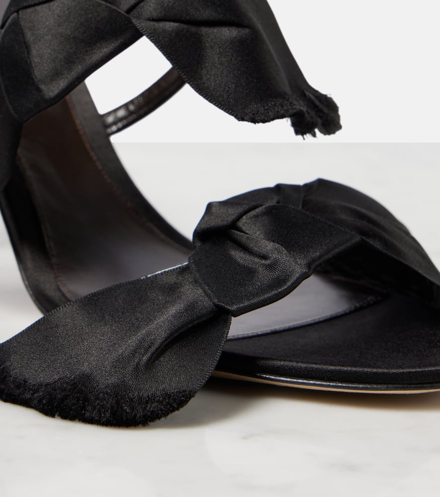 The Row Vika satin sandals
