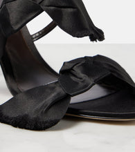 The Row Vika satin sandals