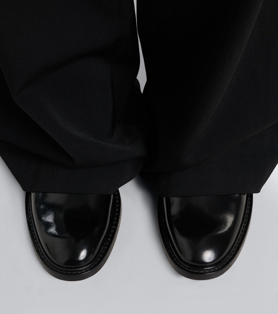 The Row Gable leather Chelsea boots (Black) - Flat Boots