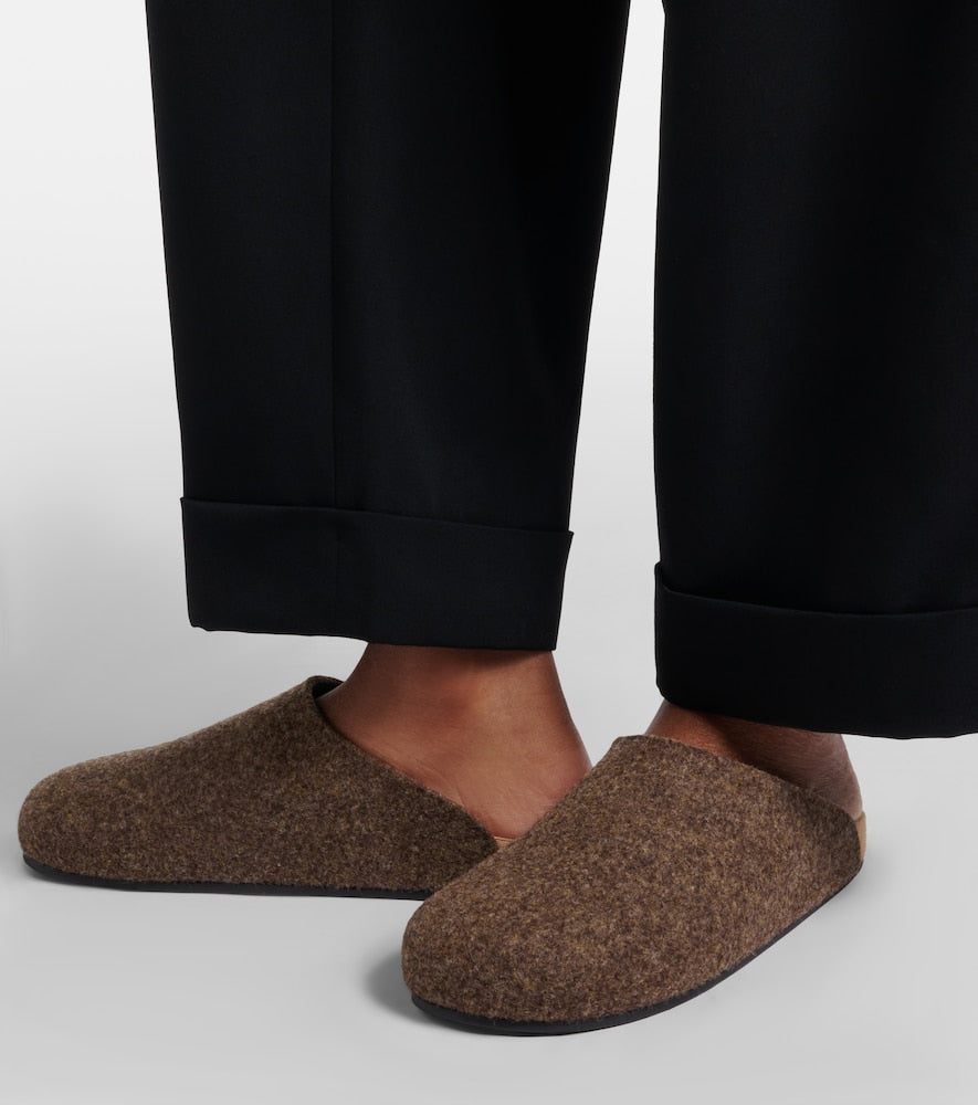 The Row Hudson Two mules - Brown Mules