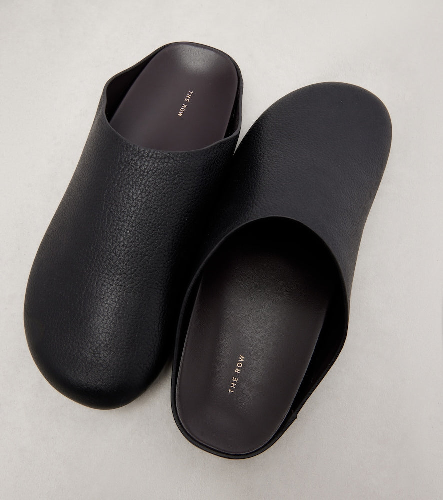 Black The Row Hudson leather mules - Mules
