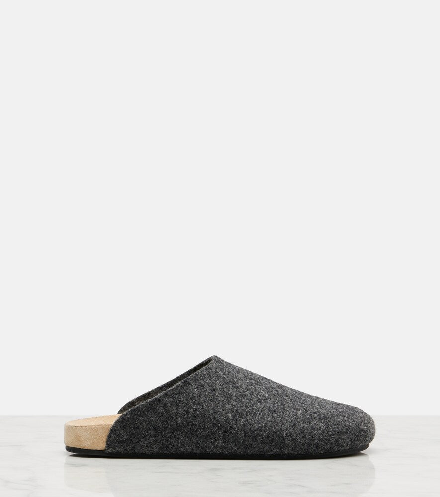 Grey The Row Hudson slippers - Mules