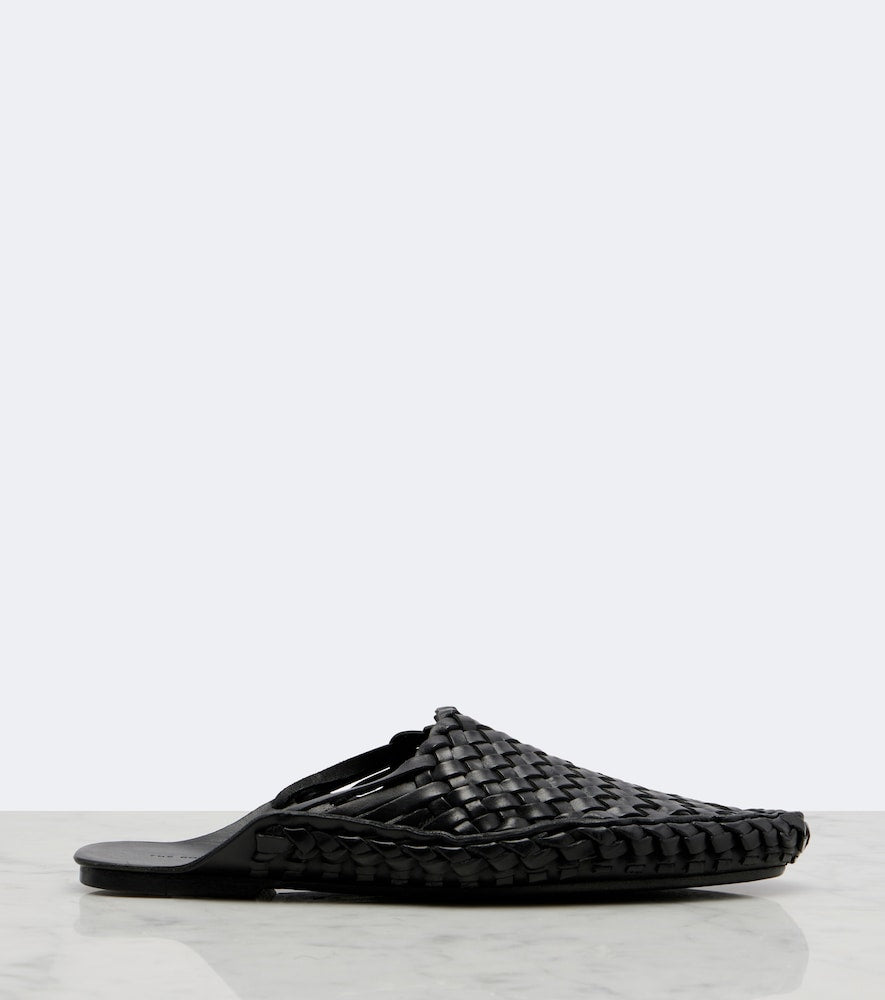 Black The Row Woven leather mules - Mules