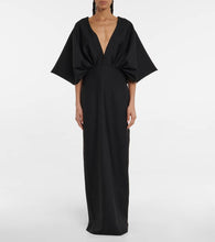 The Row Wool and mohair maxi dress