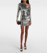 The Sei One-shoulder jersey minidress