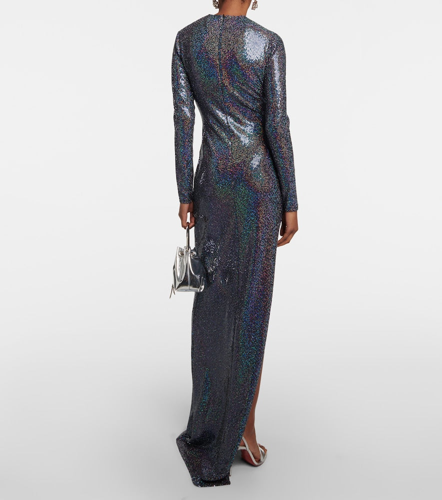 The Sei Sequined cutout gown