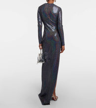 The Sei Sequined cutout gown