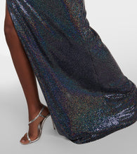 The Sei Sequined cutout gown