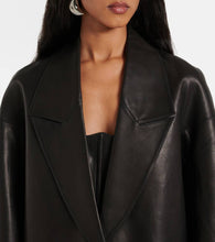 The Sei Slouchy leather blazer