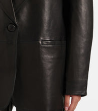 The Sei Slouchy leather blazer